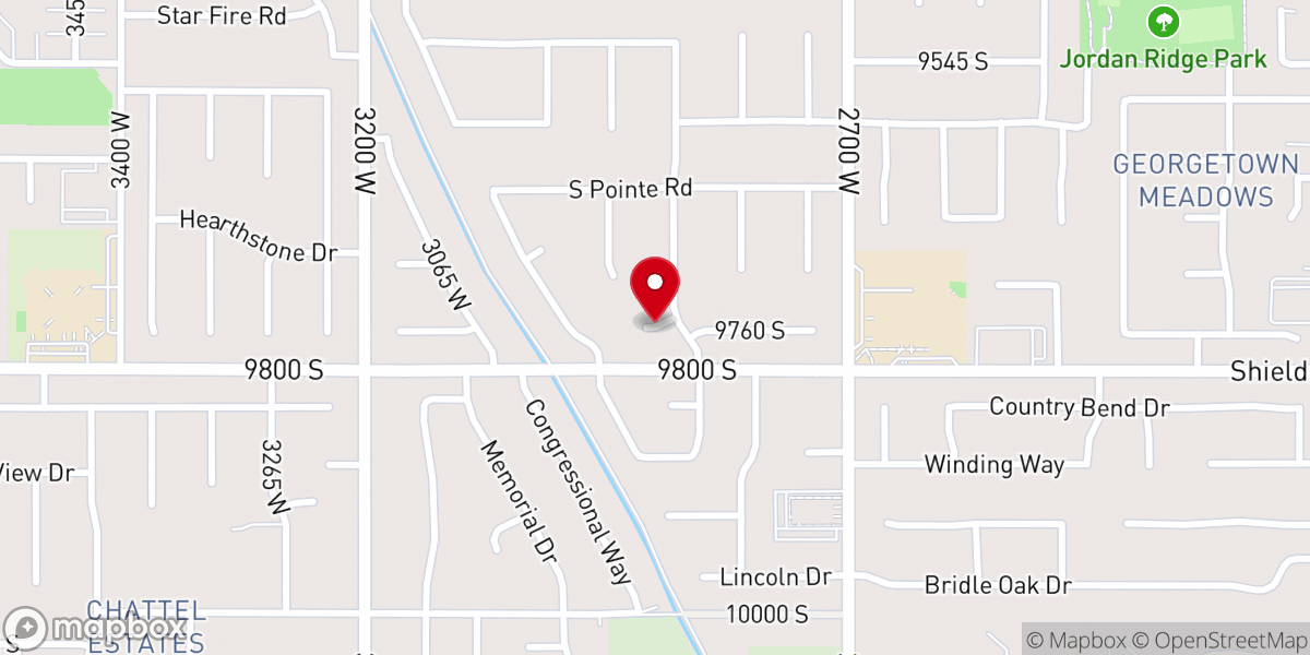 Map showing location of The Lord's chosen church
