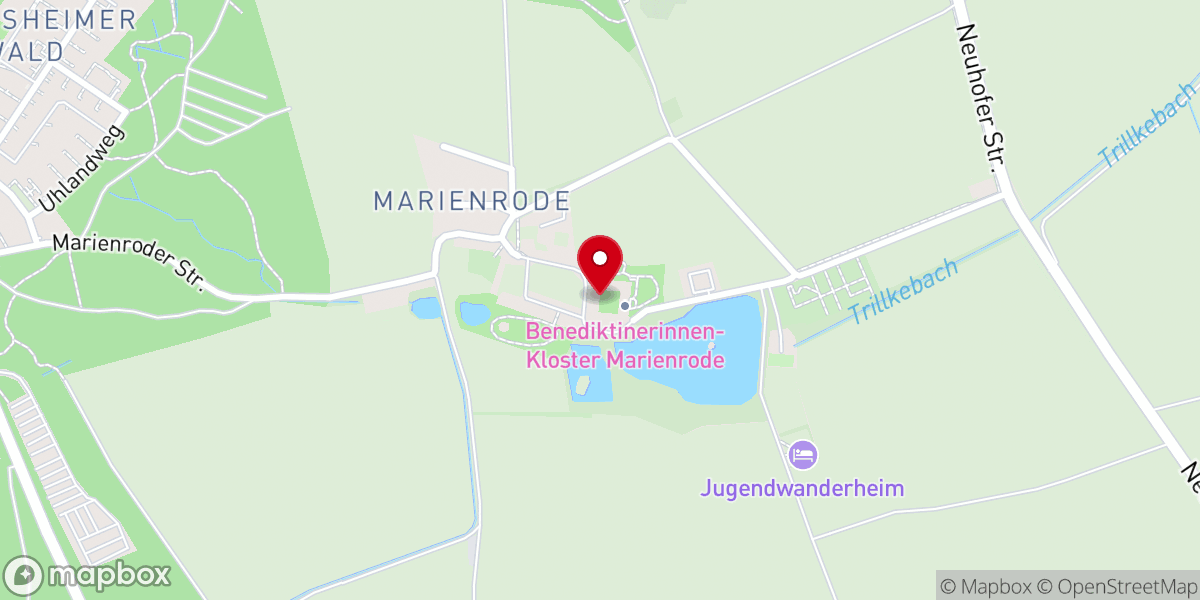 Map showing location of Kloster Marienrode