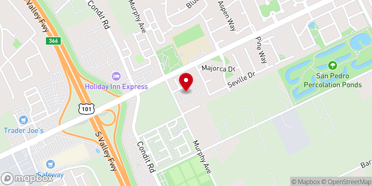 Map showing location of Advent Lutheran Church