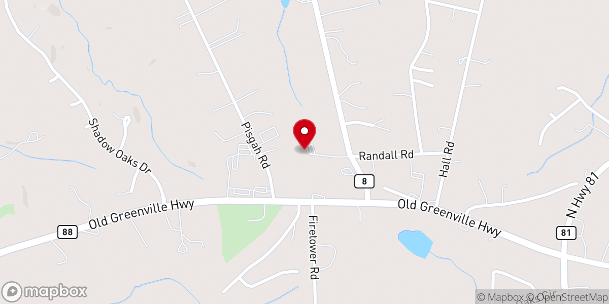 Map showing location of Wren Church of God