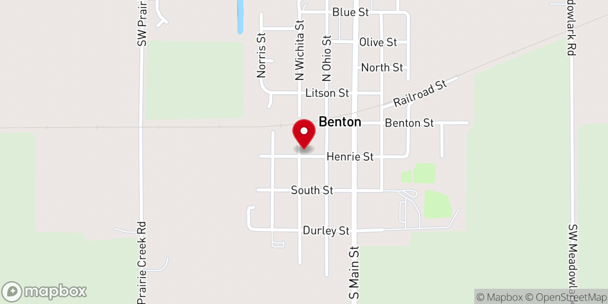 Map showing location of Freedom Bible Fellowship