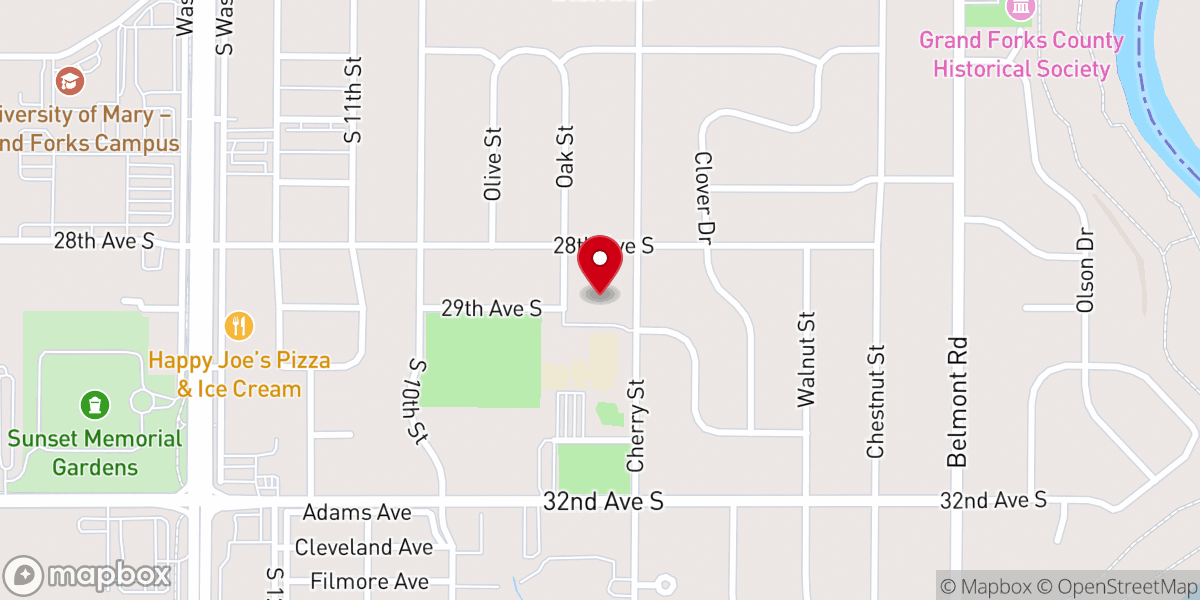 Map showing location of The Church of Jesus Christ of Latter-day Saints