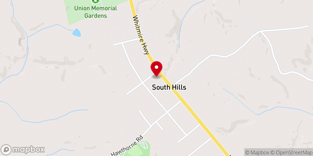 Map showing location of Word Of Life Christian Church