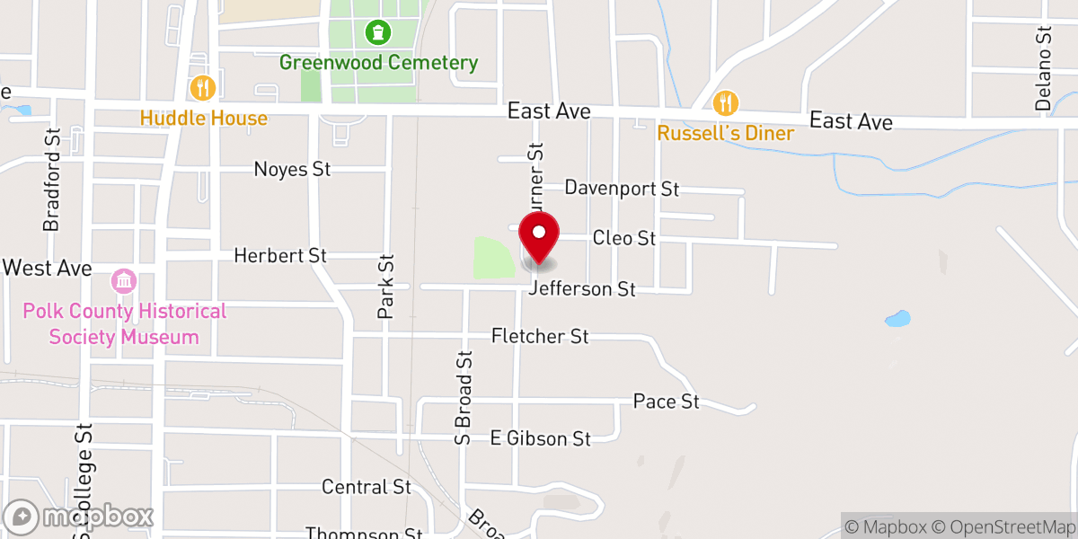 Map showing location of Salt & Light Ministries 5 16