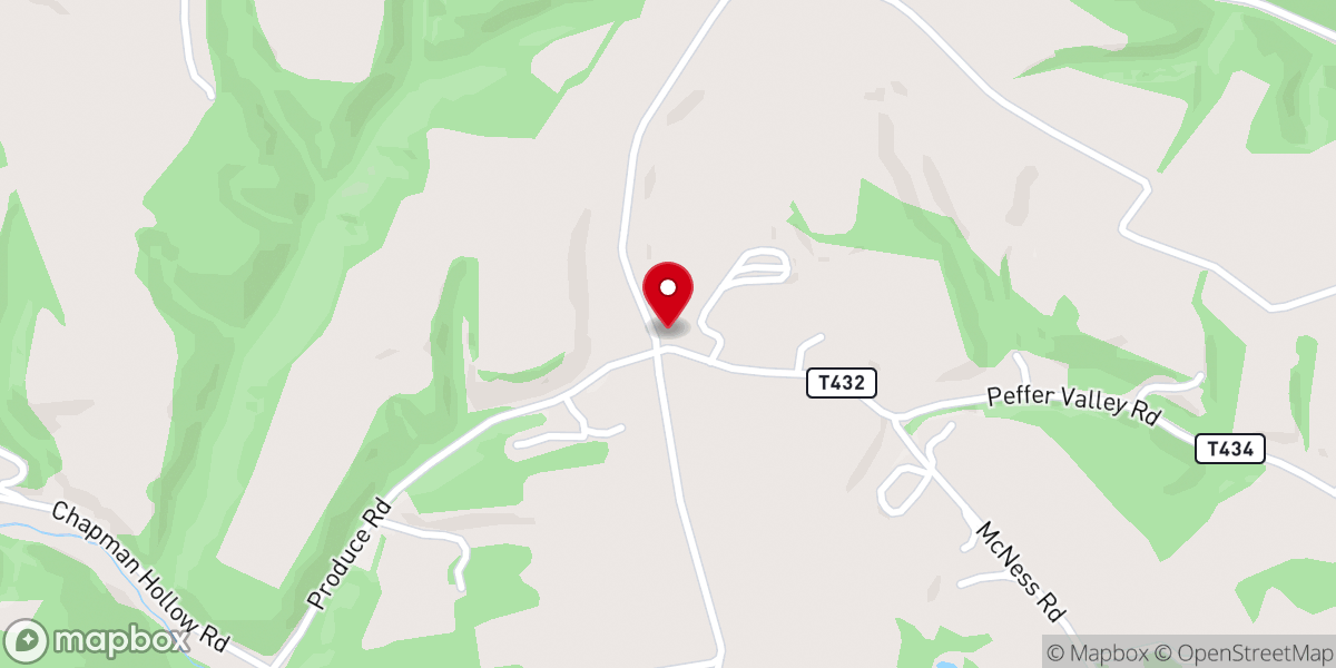 Map showing location of Susquehanna Mennonite Church
