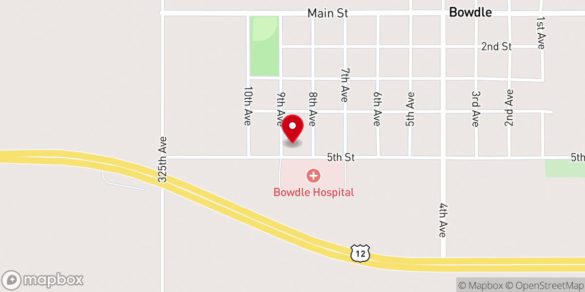 Map showing location of Redeemer Lutheran Church