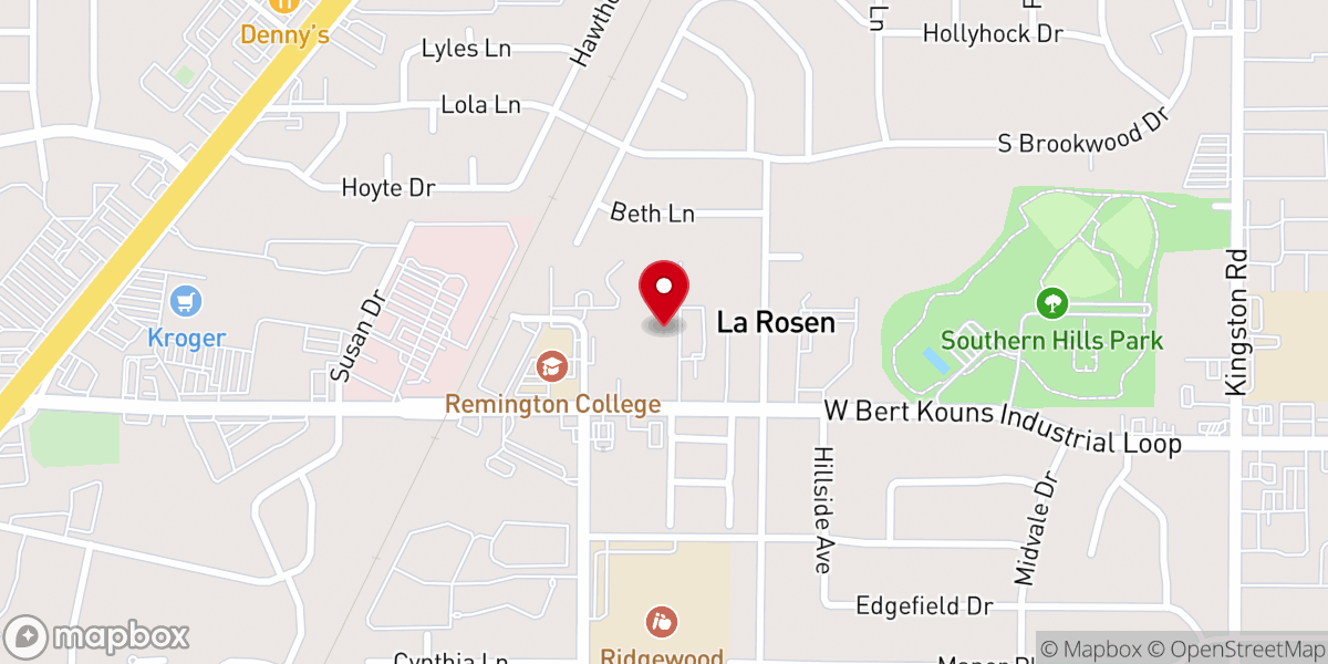 Map showing location of Saint James Episcopal Church