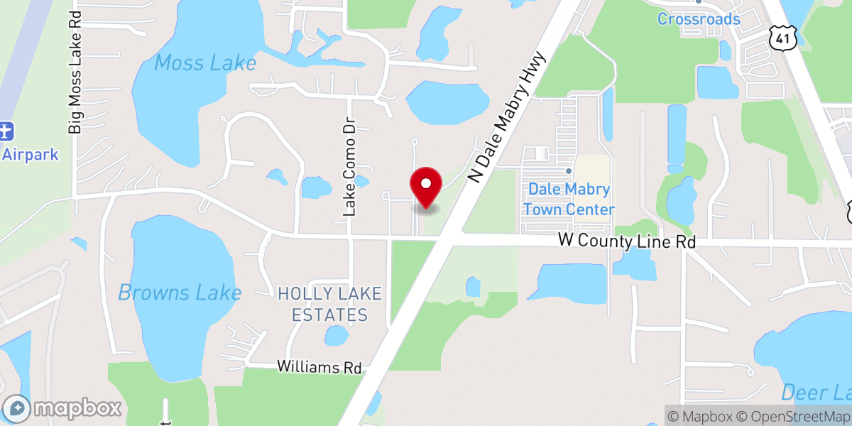Map showing location of Hollie's Farm & Garden