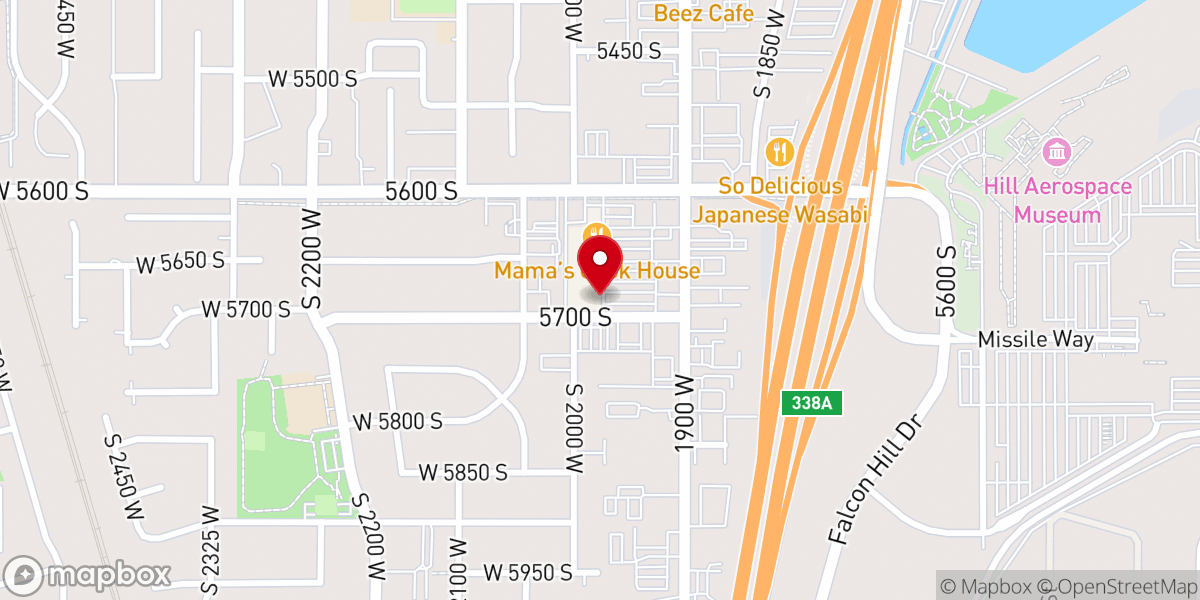 Map showing location of City Buffet | Chinese