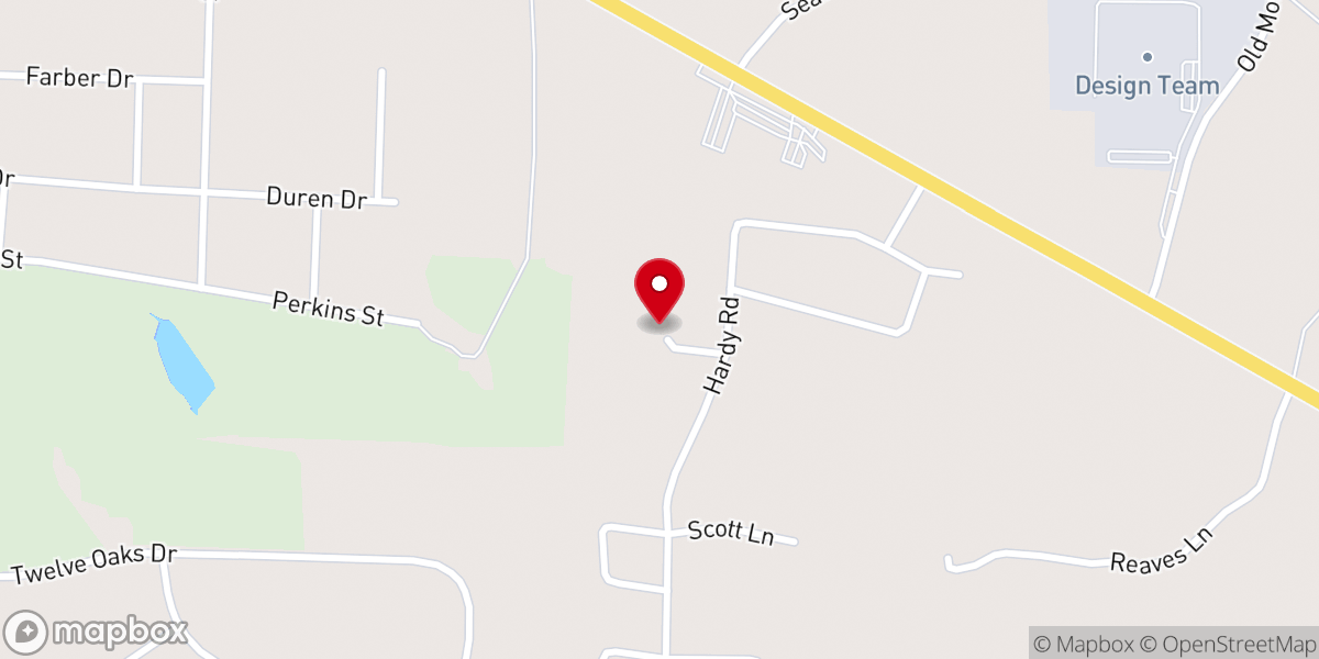 Map showing location of Overbrook 7th Day Adventist
