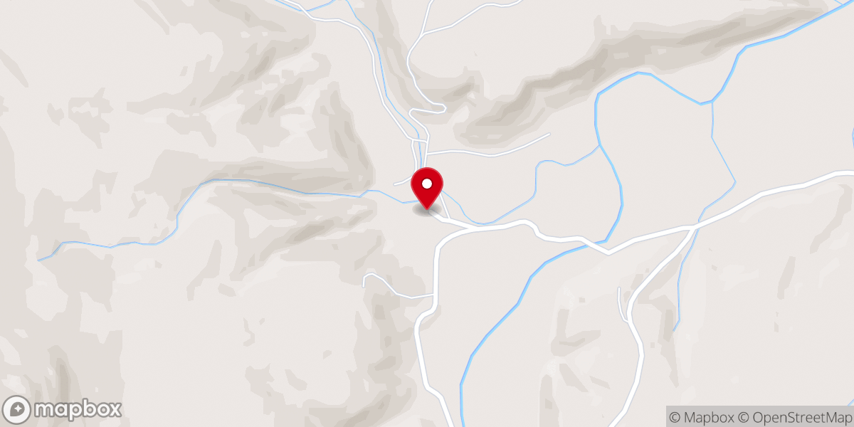 Map showing location of Katog Choling