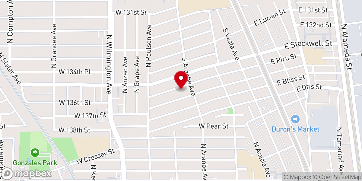 Map showing location of Sovereign Trust Ministries