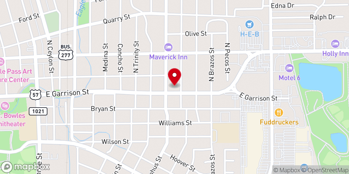 Map showing location of New Journey Church
