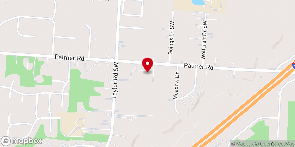 Map showing location of Vineyard Community Church & Preschool / Kindergarten