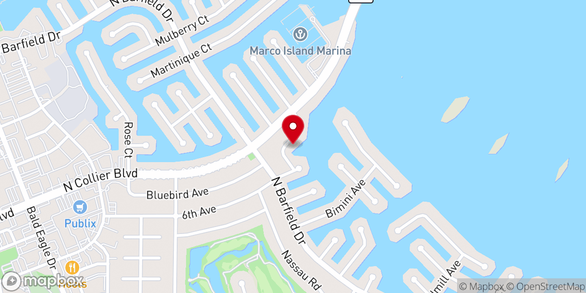 Map showing location of Dr. Charles C. Church, MD