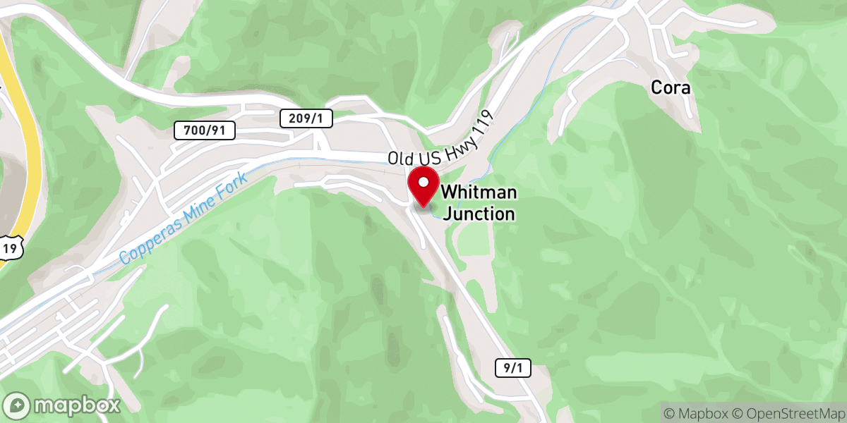 Map showing location of Cornerstone Family Fellowship