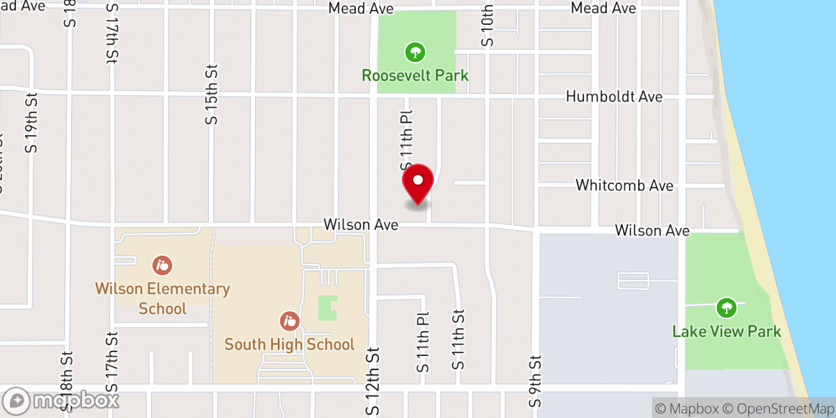Map showing location of Breath of Life Tabernacle