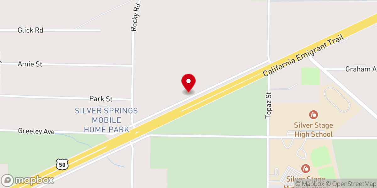 Map showing location of Saint Hugh of Lincoln Episcopal Outreach Center