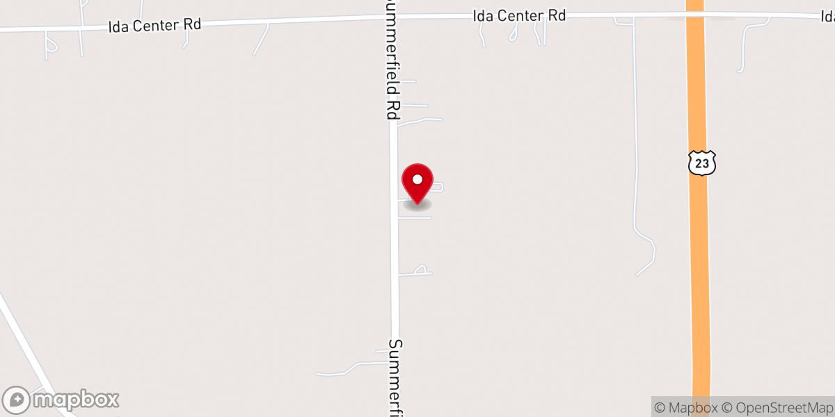 Map showing location of New Life Church