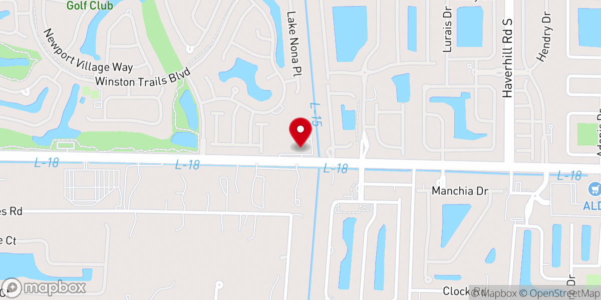Map showing location of Suncoast Church of Christ