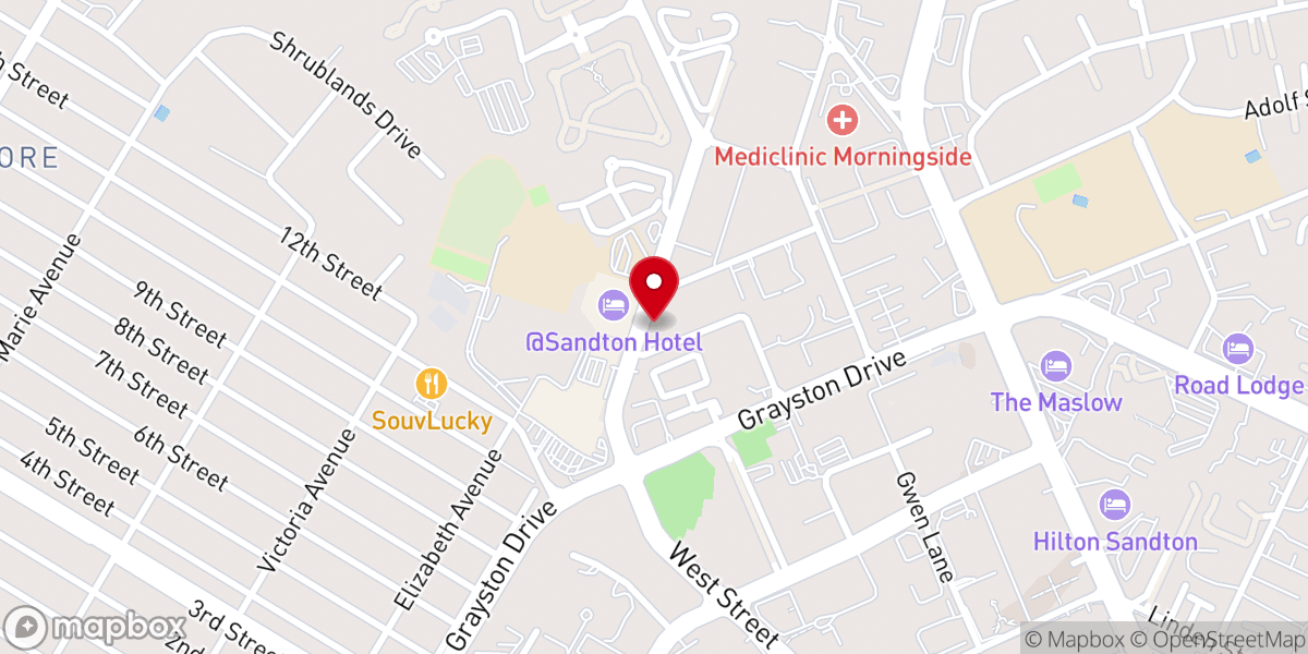 Map showing location of St John The Evangelist United Church