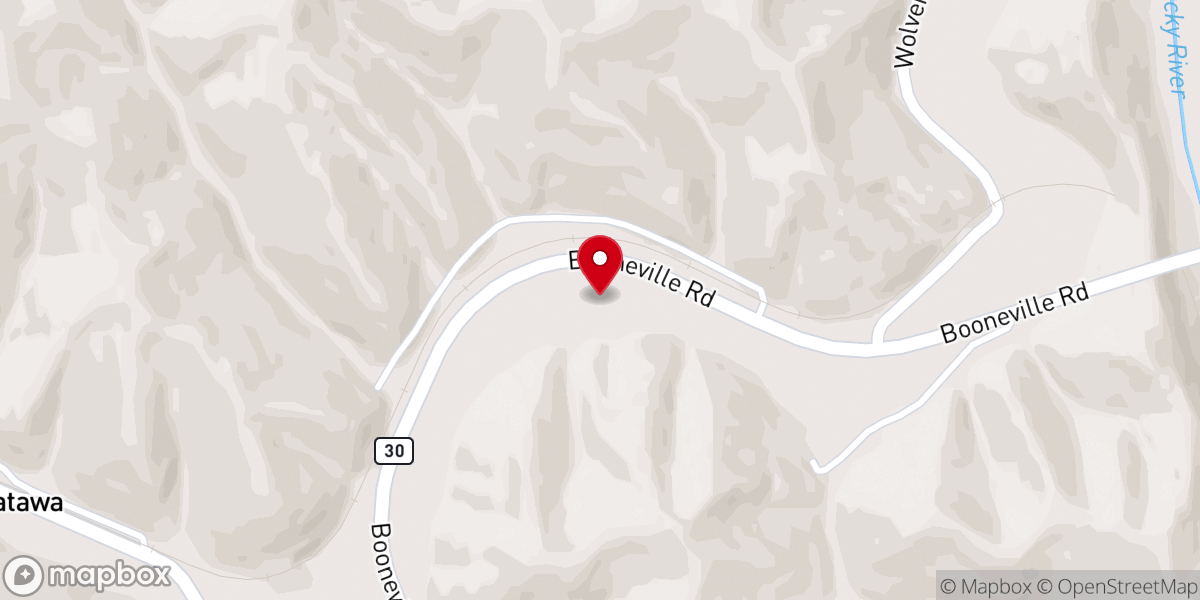Map showing location of United Methodist Mountain Mission