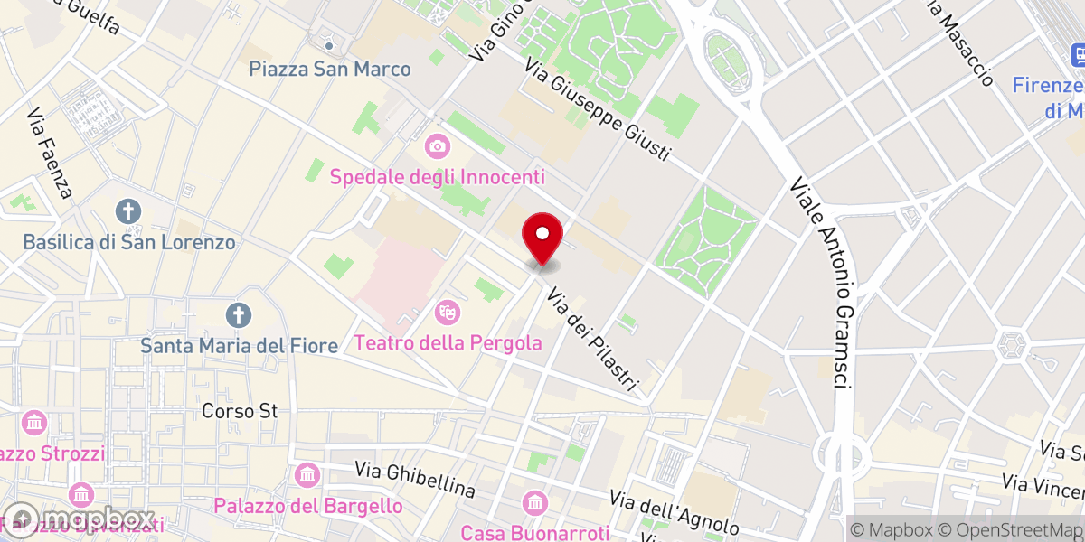 Map showing location of Chiesa Cattolica di Santa Maria di Candeli, Chiesa della Virgo Fidelis