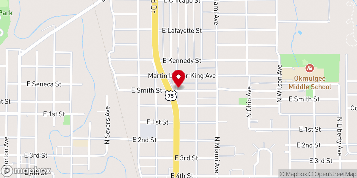 Map showing location of Pentecost Church-Jesus Christ