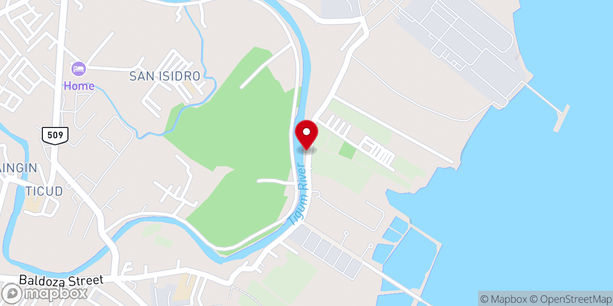 Map showing location of King's Revival Church International