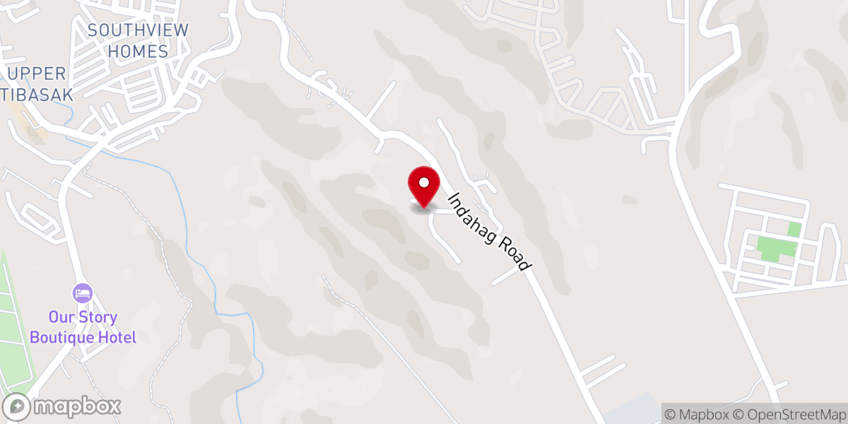 Map showing location of Living Hope Baptist Church Campsite
