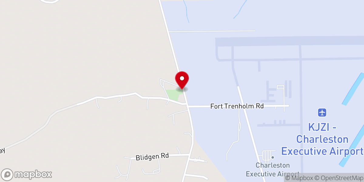 Map showing location of Wesley United Methodist Church