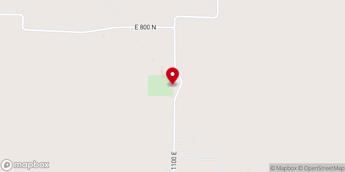 Map showing location of Armstrong Chapel