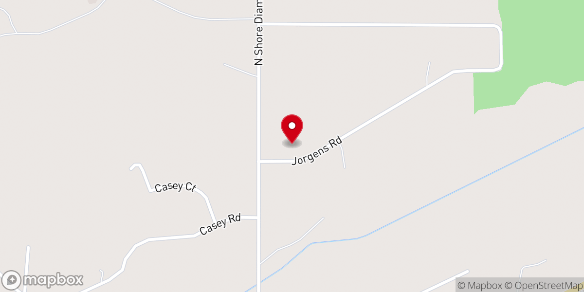 Map showing location of Grace Bible Church