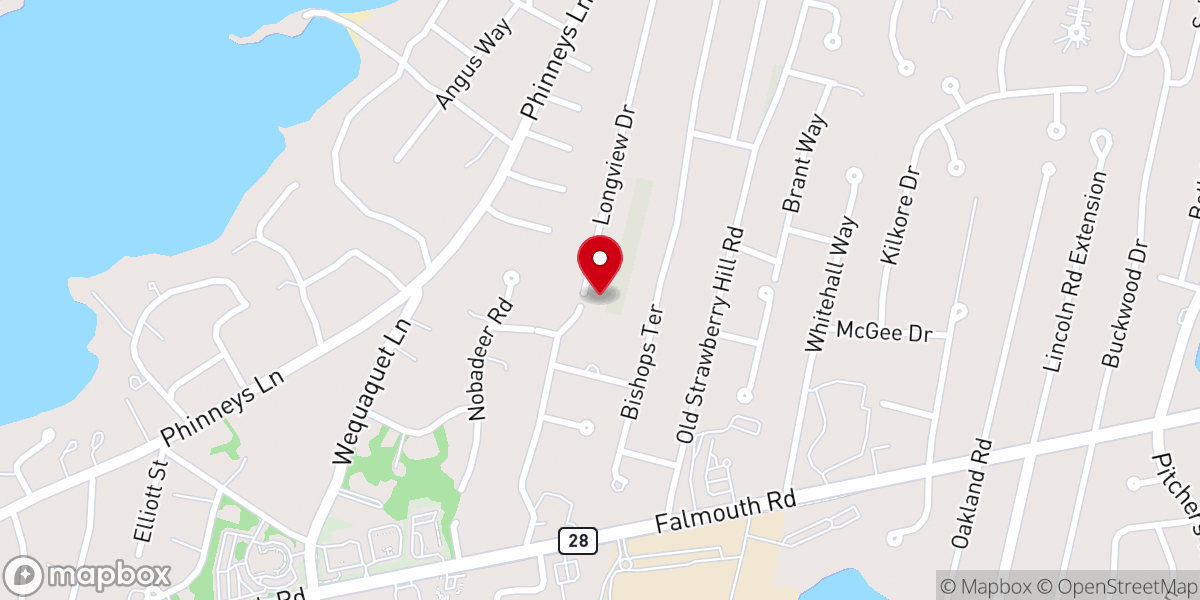 Map showing location of New Road