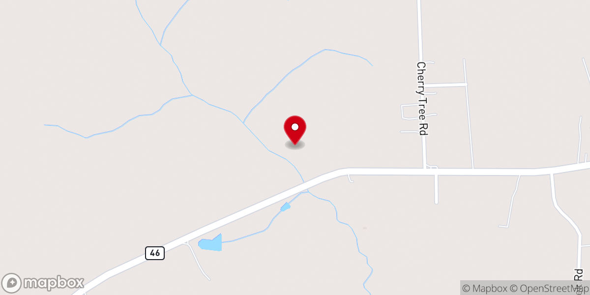 Map showing location of Gaston Township
