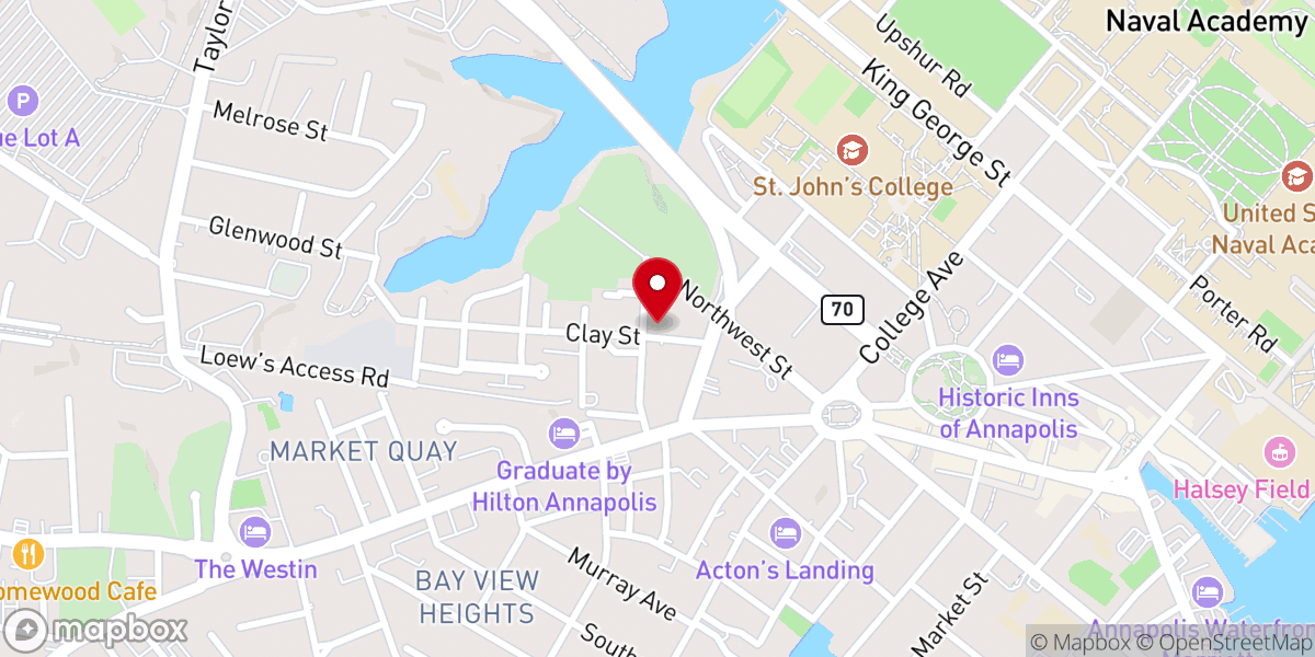 Map showing location of The Haven at College Creek