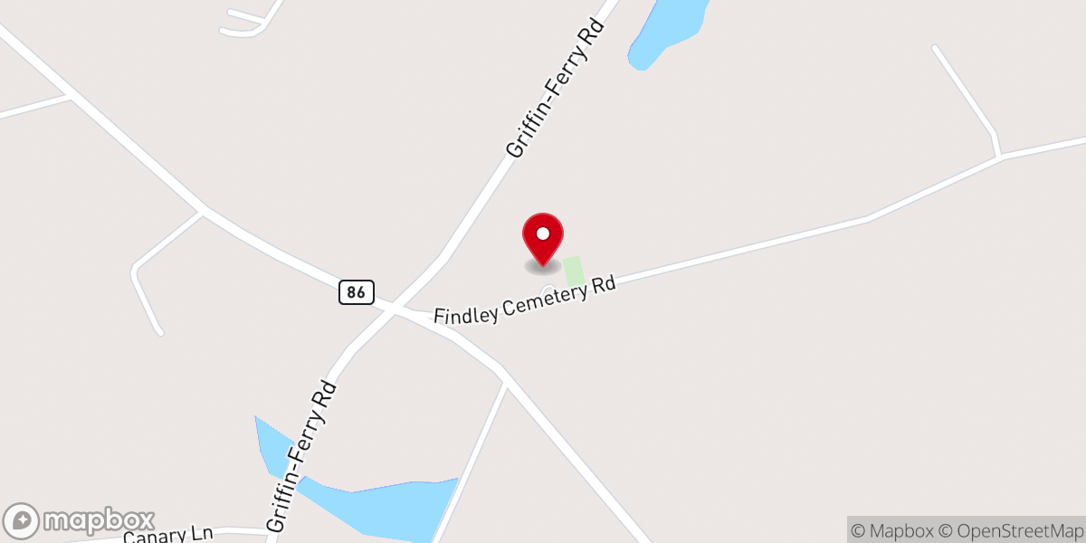 Map showing location of Mount Chapel