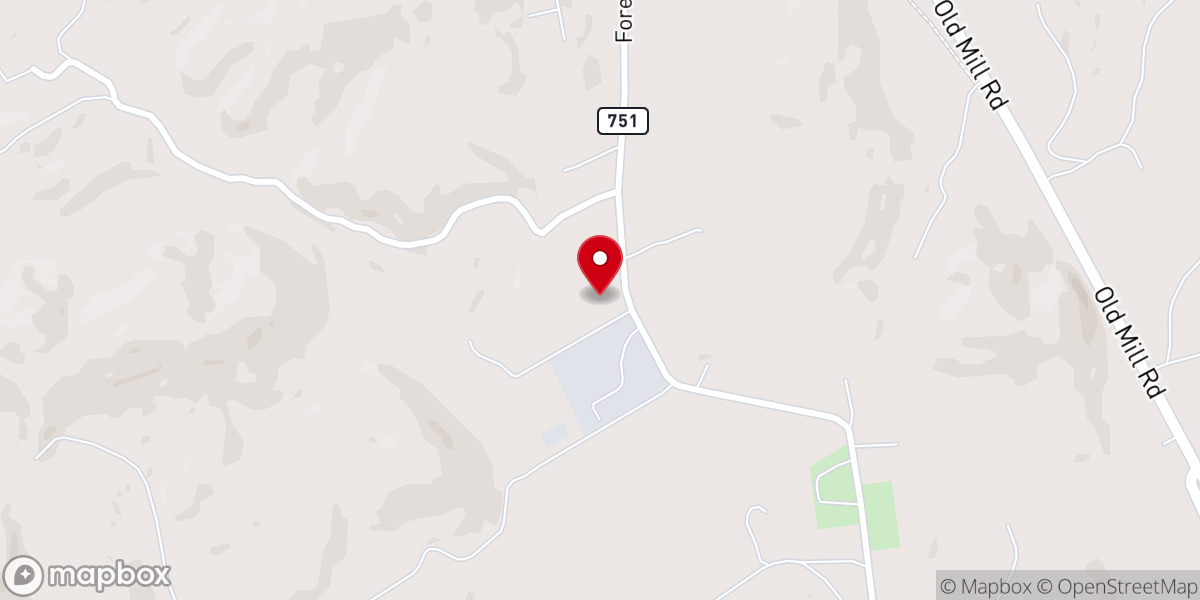 Map showing location of Church of New Beginnings