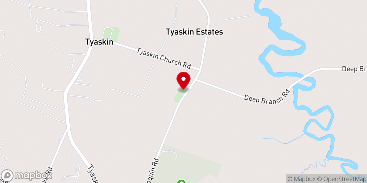 Map showing location of Freedman's Methodist Church