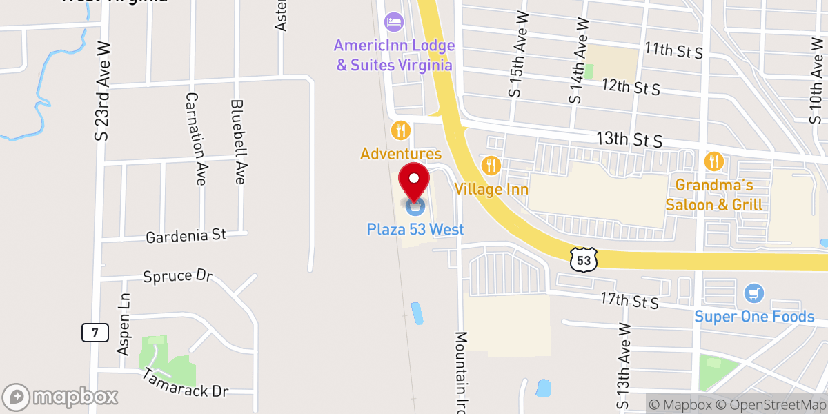 Map showing location of Legacy Church
