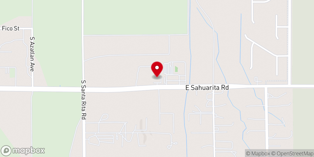 Map showing location of Crosspoint Lutheran Church