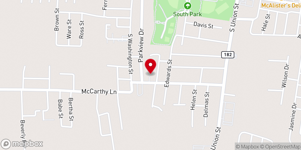Map showing location of Beacon Light Ministries