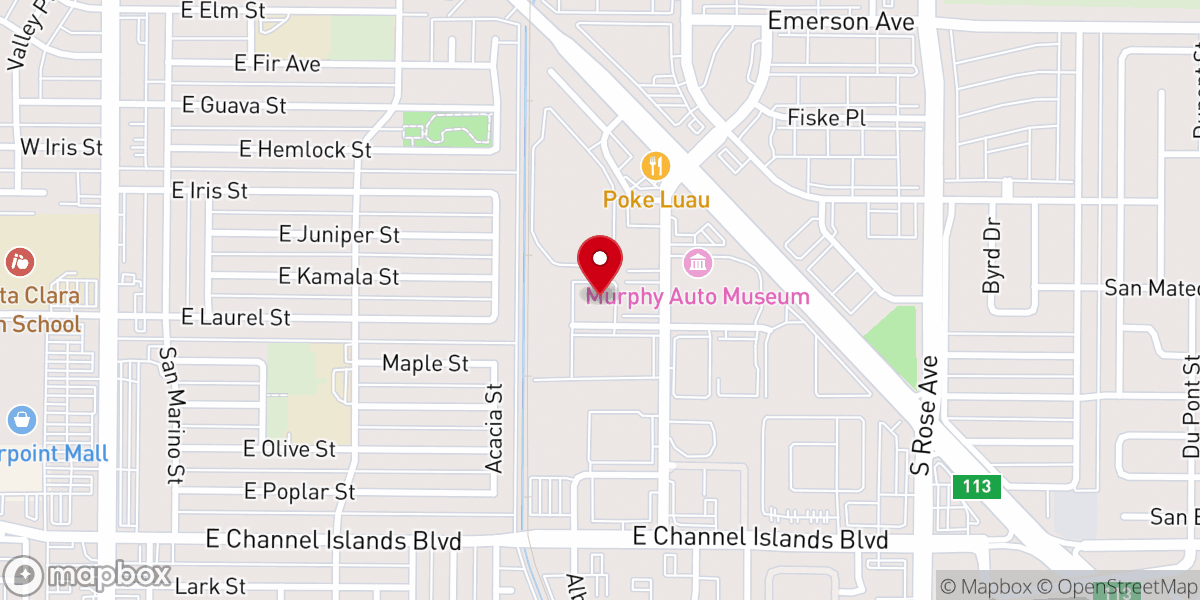 Map showing location of Connect 2 Ministries