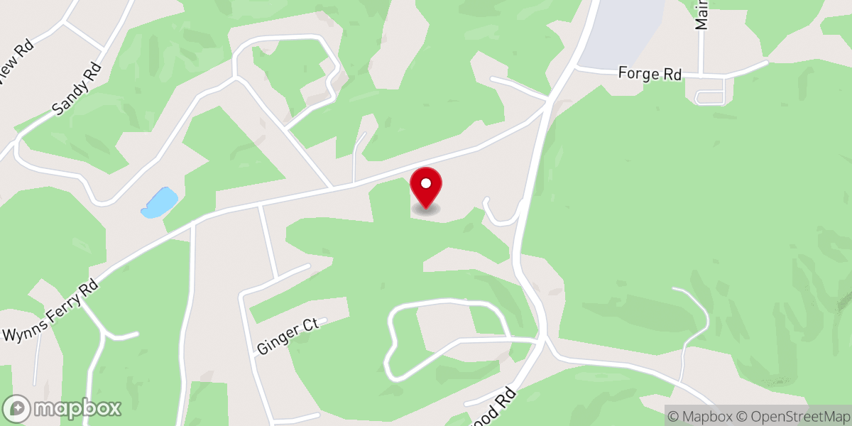 Map showing location of Ft. Donelson Pentecostal Church Of God