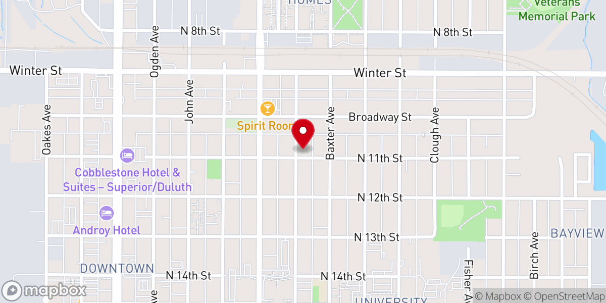Map showing location of Superior Seventh-day Adventist Church
