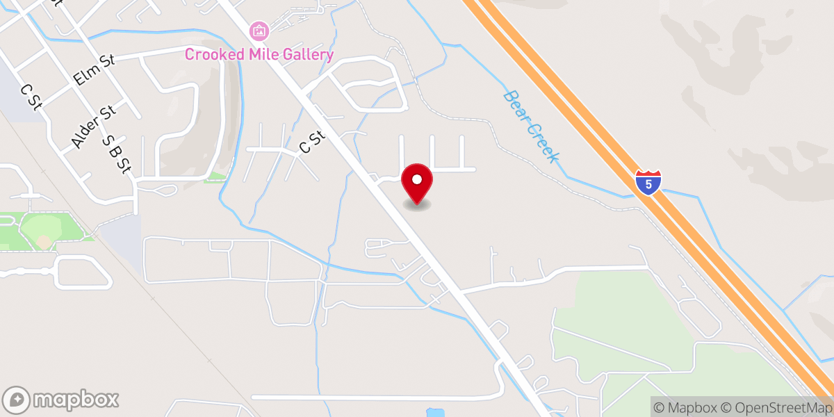 Map showing location of Central Neighborhood Church