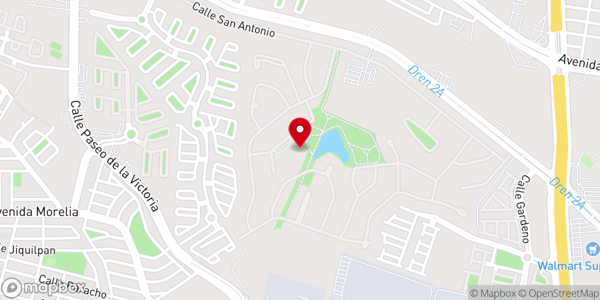 Map showing location of Capilla San Benito Abad - Misión De Los Lagos