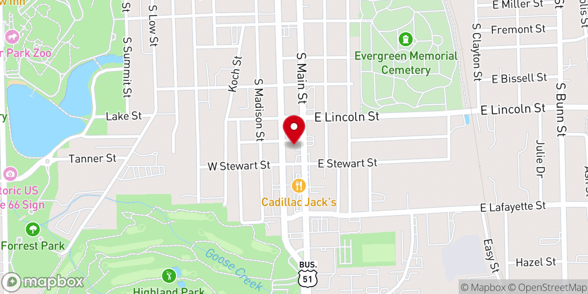 Map showing location of Integrity Deliverance