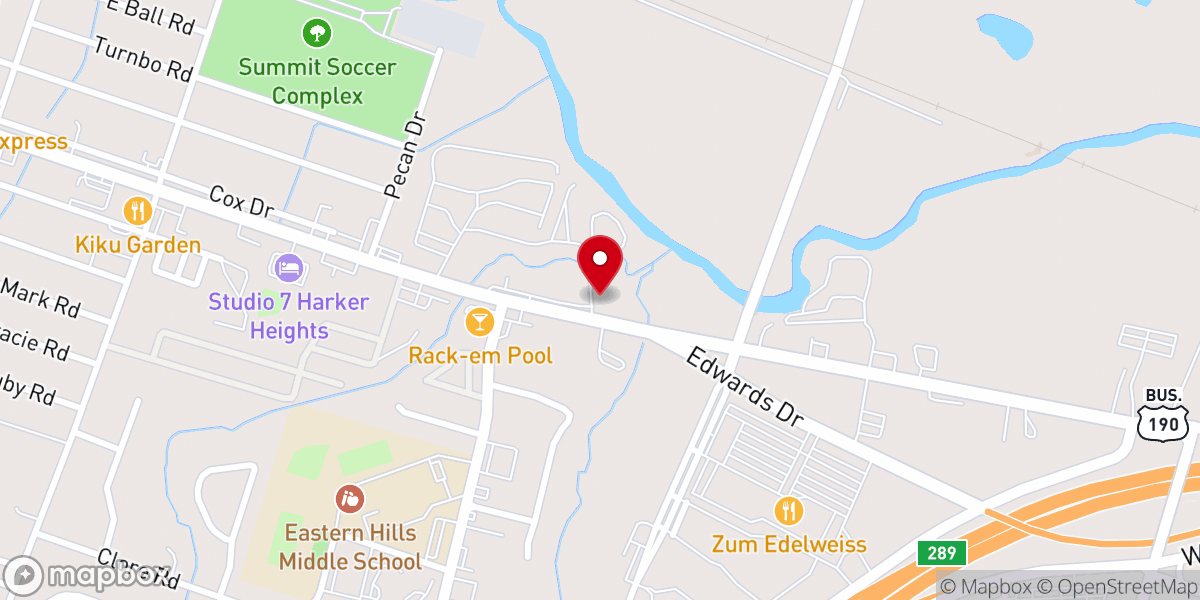 Map showing location of Praise Emporium