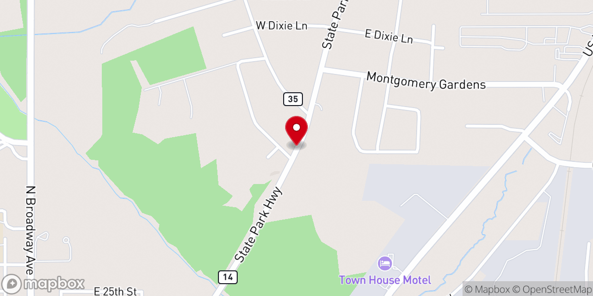 Map showing location of St Joseph The Worker Catholic Church
